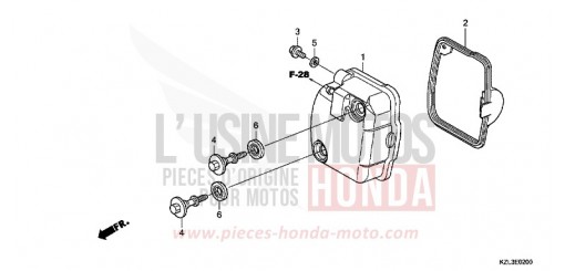 COUVERCLE DE CULASSE NSC110MPDC de 2012